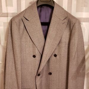 Gray Doublebreasted Sportcoat